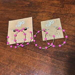 ****SOLD******Plunder earrings